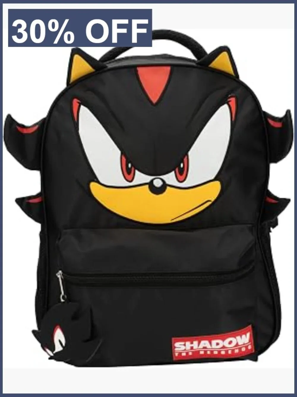 Sonic 16 Inch Backpack with 3D Features, Durable School Bag